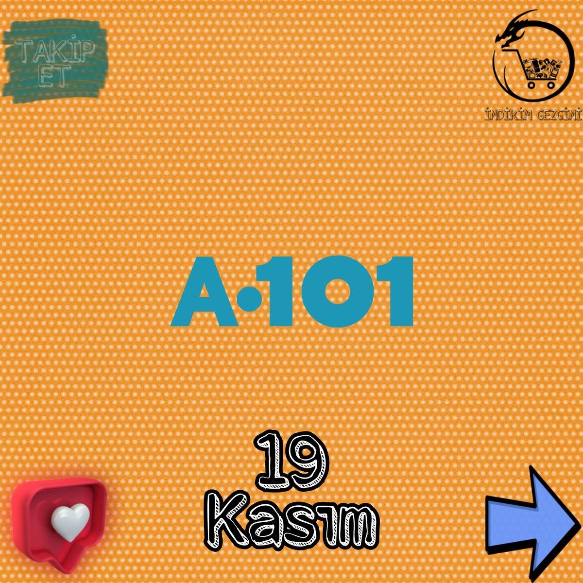 19 Kasım tarihinden itibaren A101 aktüel ürünler indirim kataloğudur. Daha fazlası için TAKİP etmeyi unutmayınız.
#a101 #a101heri̇lçede #a101indirim #a101aldinaldin #çekiliş #aktüel #aktüelürünler #indirim #indirimli #indirimliürünler #indirimvar #indirimzamanı #alışveriş https://t.co/WDQS4LrOif