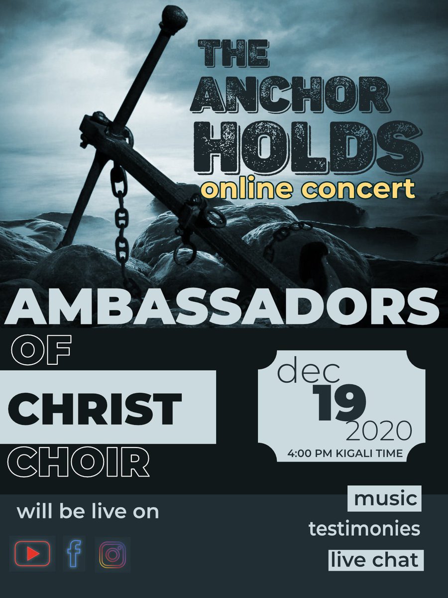 ambassadorsrw's tweet photo. As uneventful as 2020 was, let's end it in praise. You don't wanna miss this. Let your friends know also https://t.co/9fTF4Wl3gU