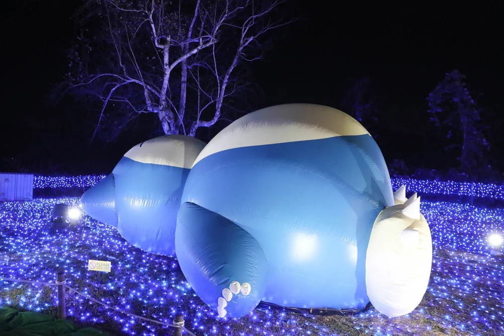 ポケモンコラボが話題に！関東最大級の約600万球が輝く、さがみ湖イルミリオンに行ってみたい！！