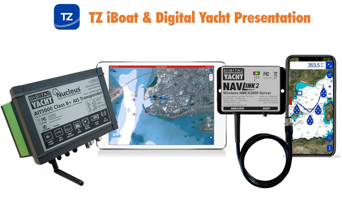 DigitalYacht's tweet photo. Sailing with your iPad? Free webinar session with @MyTIMEZERO on Thursday 3rd December.
Learn how to integrate the TZ iBoat app with our products. To register for the webinar: https://t.co/iJBooM6deb
#tz #iboat #timezero #tziboat #sailing #yachting #digitalyacht https://t.co/pFtY9wghMX