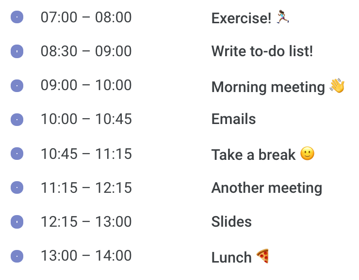 FutureLearn's tweet image. This week's #learningtip is all about #planning! Writing stuff down keeps organised and productive. Prioritising and evaluating the importance of tasks throughout the day will ensure you're set up for success.

PS. Don't forget to take breaks!