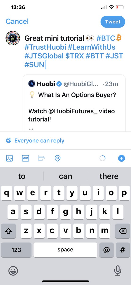JTS_Global's tweet photo. Great Tutorial 👀 #BTC #HuobiSafeSecure #TrustHuobi #LearnWithUs $TRX #BTT #JST #SUN @HuobiGlobal https://t.co/jPQGN277vC https://t.co/2LUnnFshvb