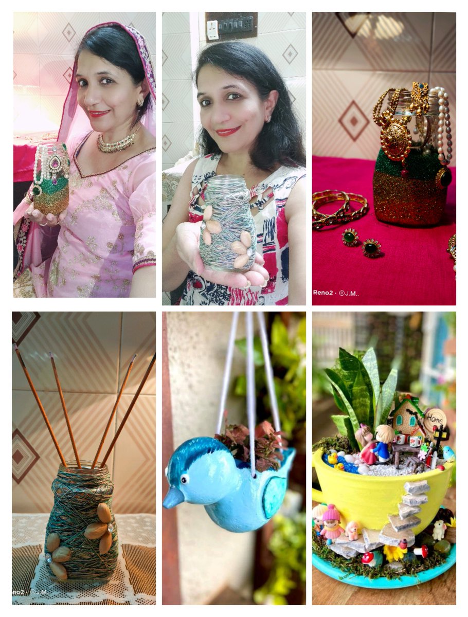 JayshreeMalhot6's tweet photo. @tata_housing #ContestAlert #WowDiwaliIsNow #WowIsNow
Going Green Clean and Blissful, by using recycled items as Decos adds WOW โค๏ธ to my Diwali โญ
@AbhishekIPLFeak
@BirjuDamani
@invisibleindra1
@Aditimalhotra86
@friends4_eve
@dixitshah238
@Jay_parmar17
@kartiksaysnow https://t.co/4JYDG3YhCK