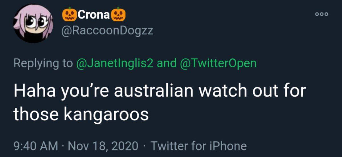Crona wasn't being cranky, and it was nice to see a note of concern amongst the rubble.Thanks Crona Kangaroos are safe as long as we stay in our own lane and don't try to bounce around in the paddock with them.If you're ever down under you will see them everywhere.