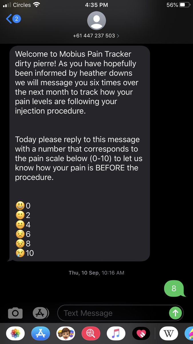 so I figured out that I could send SMS - yay! but then how to automate it?  @zapier , of course. Patients reply, which is available in Clicksend - yay! so how do we get that from Clicksend into airtable? Zaps again. and so the zap library begins to expand...