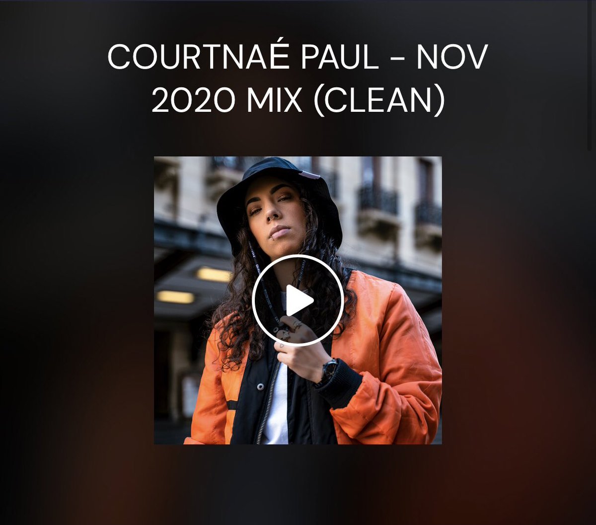 Courtnae_Paul's tweet photo. New mix uploaded π€ΈββοΈ
https://t.co/2lOJWVpNSO
#DJCourtnaePaul #GotNextEP https://t.co/xhkf833cG6