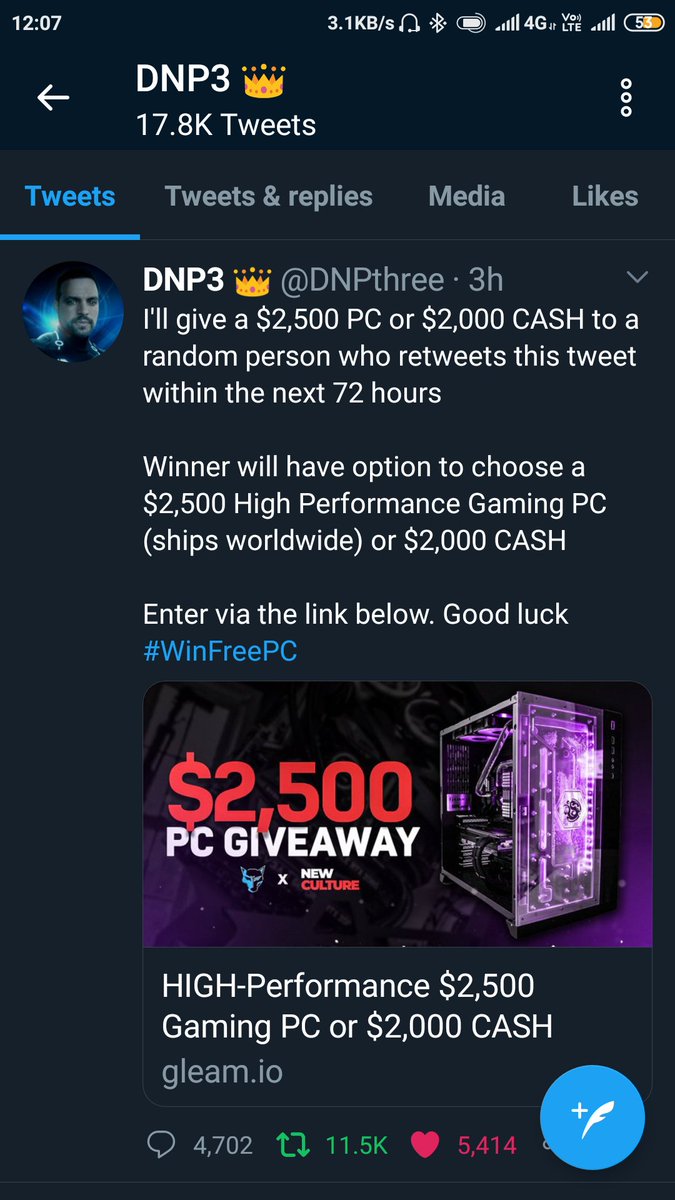 promisingace's tweet image. #WinFreePC