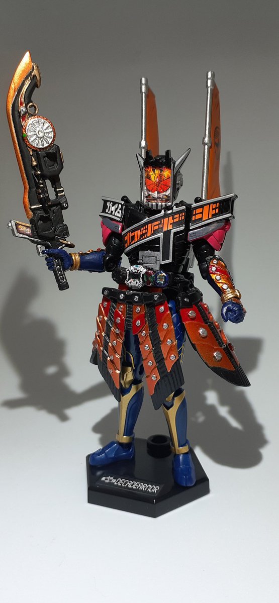 Armytom とむきち 仮面ライダージオウディケイドアーマー鎧武フォーム 長い に 発売されたso Do鎧武の下半身を装着してバージョンアップ 3枚目の画像が前ver もはや間違い探しレベル 装動 仮面ライダー鎧武 ディケイドアーマーチャレンジ T Co