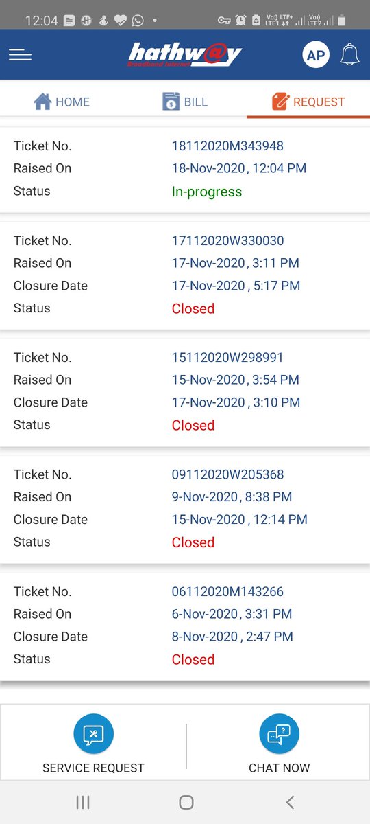 abhijitpharne's tweet image. one issue multiple service requests... Loss of 15 days... No internet connection. Since 1st days @HathwayBrdband are not replacing Router.

In the name of free installation, providing old faulty router and not replacing it.

#Bad_service