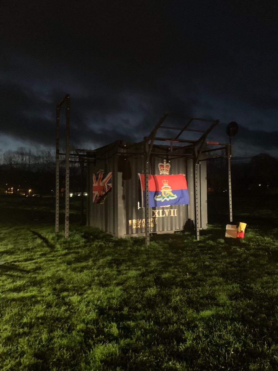 RAYoungOfficers's tweet photo. 06:30 and the starting 12 are off #12hourmurph raising funds for @CombatStress @ProstateUK @BritishLegionRX 
@rhqra @Commandant_RSA https://t.co/r5hBIVLmH8