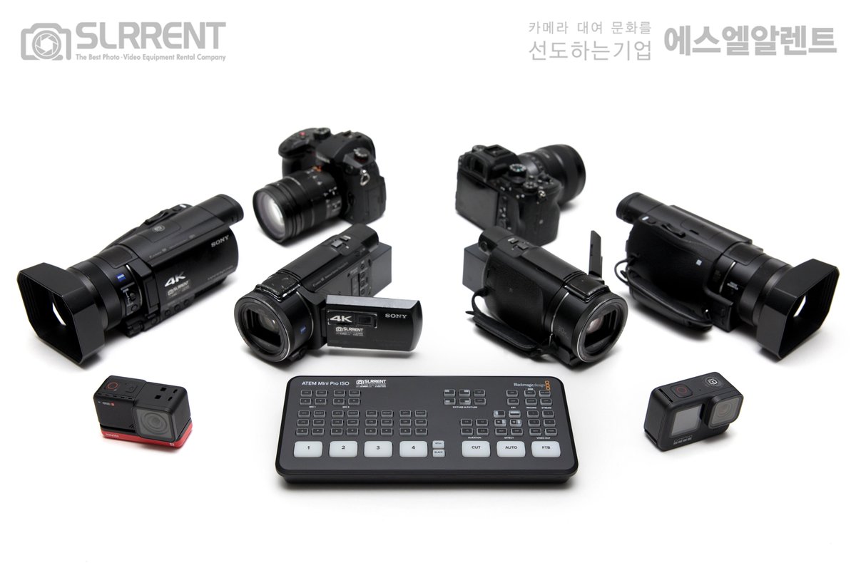 slrrent's tweet image. ✔ ATEM Mini Pro ISO !! SLRRENT New Arrivals !!!

영상 녹화 및 스트리밍 📽📽📽
카메라 라이브 프로덕션 📺🔥🔥

✔ ATEM Mini Pro ISO
24시간 50,000원 / 12시간 35,000원
▶ bit.ly/35Gwj0c

#Blackmagicdesign #AtemMiniProISO
#블랙매직 #아템미니프로ISO #신규입고
#에스엘알렌트