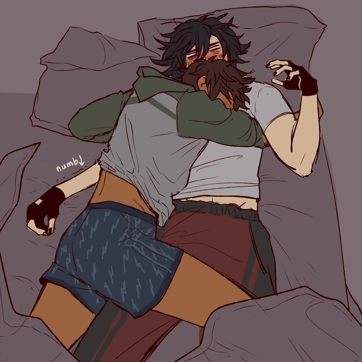 200k words, rivals to lovers, slow burn, bed sharing-