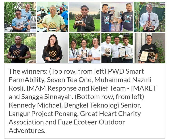 FuzeEcoteer's tweet photo. We are proud to announce that we are one of the recipients of this years Star Golden Hearts Award 2020!!
We would like to say thank you to all of those who have been by our side and supported us throughout our journey.
Huge congratulations to the other 9 recipients! https://t.co/HpWxHH8wT8