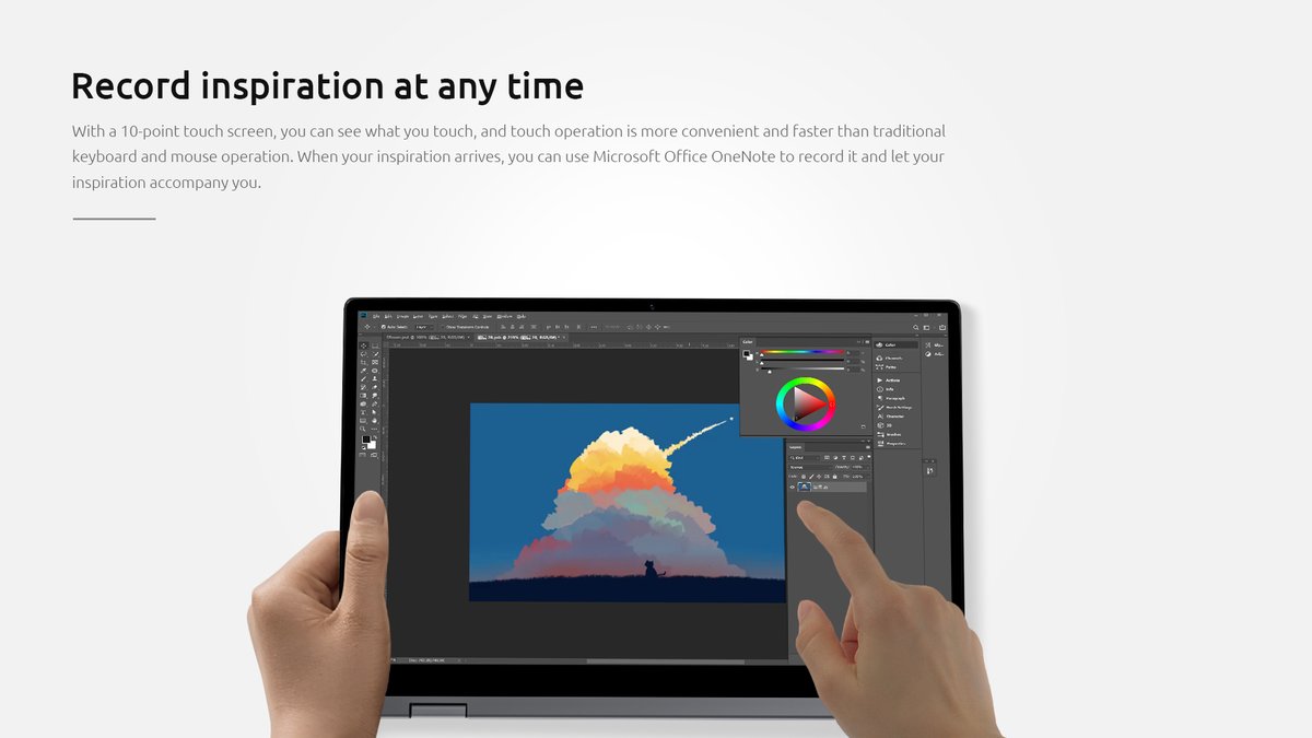 BMAXIT2's tweet photo. Create with no limits

Get fully immersed in any content with high-precision touch sensors. The sensors capture even the subtlest touches compared to standard displays. Think it. Sketch it. Create it.

#BMAX #MaxBook #Y13_Pro https://t.co/Jnl2Buc3zS