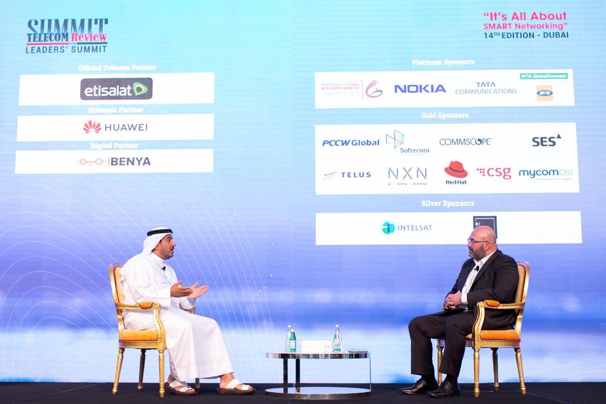 eAndUAE's tweet photo. “Definitely, we can’t start #5G implementation in a market that is not yet penetrated and ready. The UAE is a great market to be in, as it always challenges all the service providers in the country.” @KhalifaAlshamsi at @TelecomReviewME
#Etisalat5G #FastestOnEarth https://t.co/R41xlKJKrF