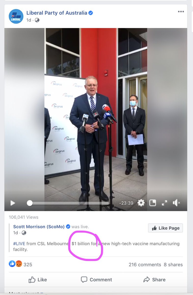 All of this of course tied in nicely with creating Scott Morrison's image of relatability and being just the average Daggy Dad.This helps people empathise with him when he makes the Big Announcements.Like this Big Announcement he made in Melbourne in between barre & beers.