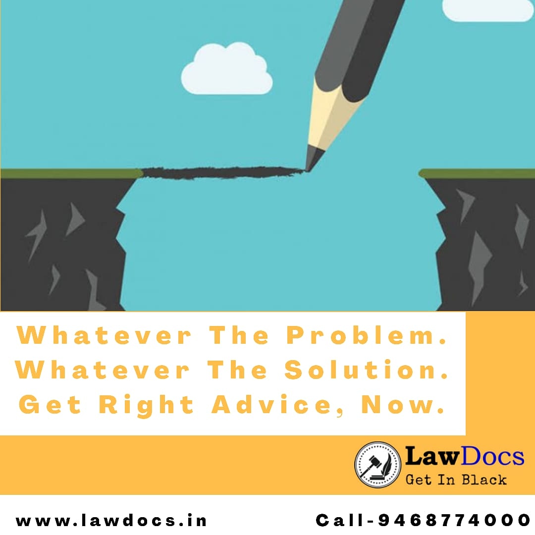 Whatever the problem,

Whatever the solution,

Get right advice, Now.

.

.

Visit- lawdocs.in

Call- 9468774000

#whatever #problem #solution #solution #solveproblem #advice #rightadvice #now #lawdocs #businessgrowthstrategy #businessbuilding #lawpractice #lawnews