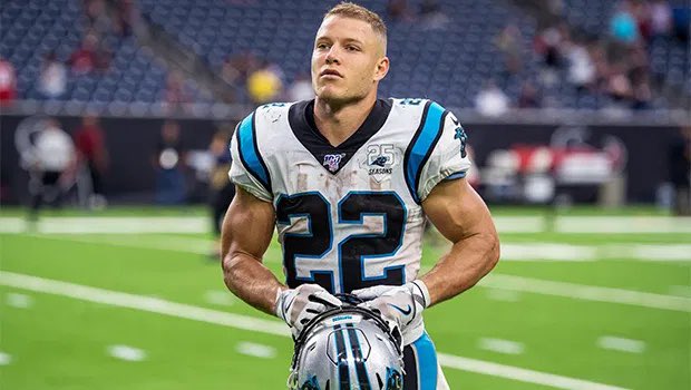 hot football bros on X: Christian McCaffrey is smokin hot in and