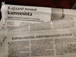 Loistavia uutisia, uusia pk-yrityksiä, kiitos myös Suomen innovaatiorahoituksen. Uutisarvoa kasvattaisi tarkastelu koko työssäkäyntialueella. <a href="/Terrafame/">M , F</a>+1500 Sotkamo Silver+100 uutta suoraa/välillistä #kaivos työpaikkaa. Mittasuhteiden tarkastelua tarvitaan aina, vai mitä <a href="/hsfi/">Helsingin Sanomat</a>.