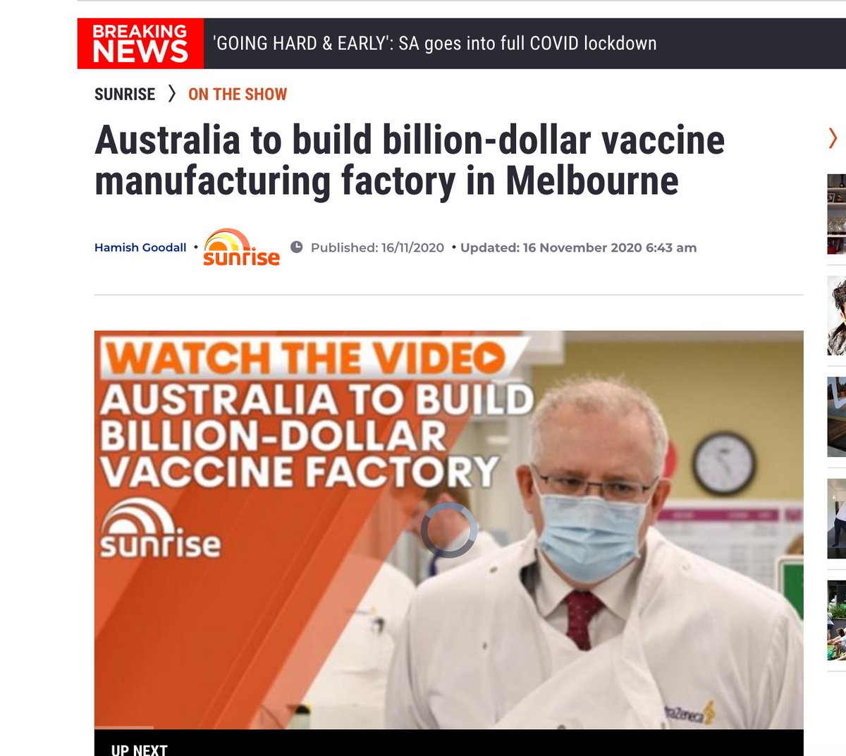 But as we've learned with Scott Morrison & his announcements & the media - why bother with the finer details like the facts when you can get stories told for free?And by the time the truth arrives, Scotty has moved on to the next Big Announcement as the fawning media follows.