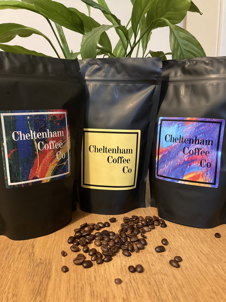 CheltenhamCoff1's tweet image. New packaging &amp;amp; website up and running. Get the dressing coffee delivered straight to your door!