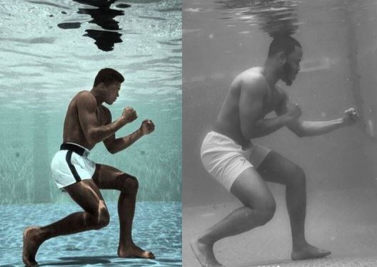 Avolaofficial's tweet photo. #BBNaija‘s Ozo Has Joined In The Mohammed Ali Pose #EmulateOZO - https://t.co/zYqnffNRsZ https://t.co/zqlrT8kOq3