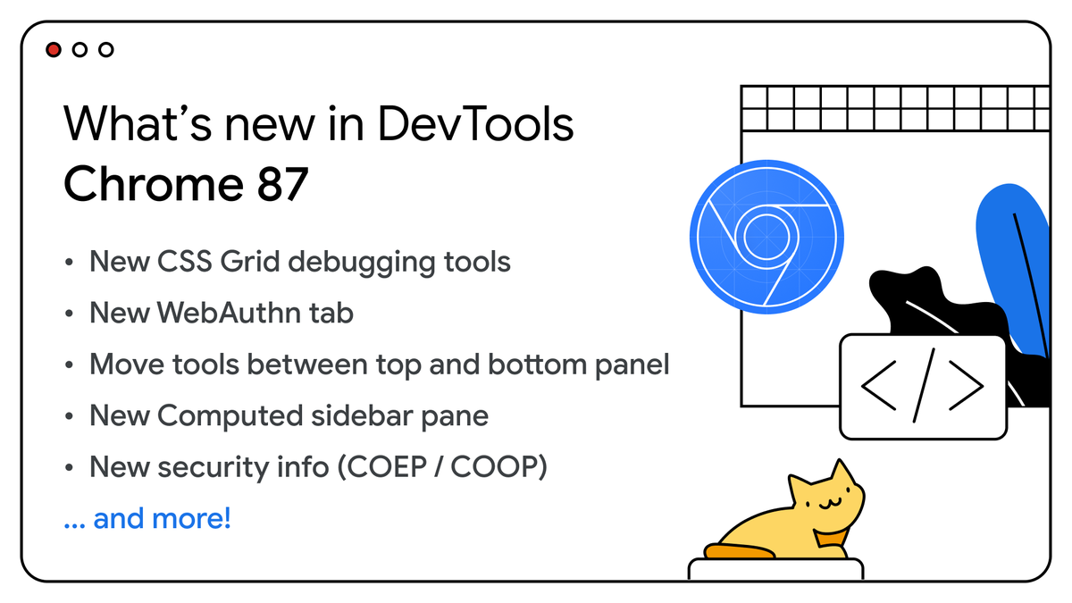 Chrome DevTools tweet media