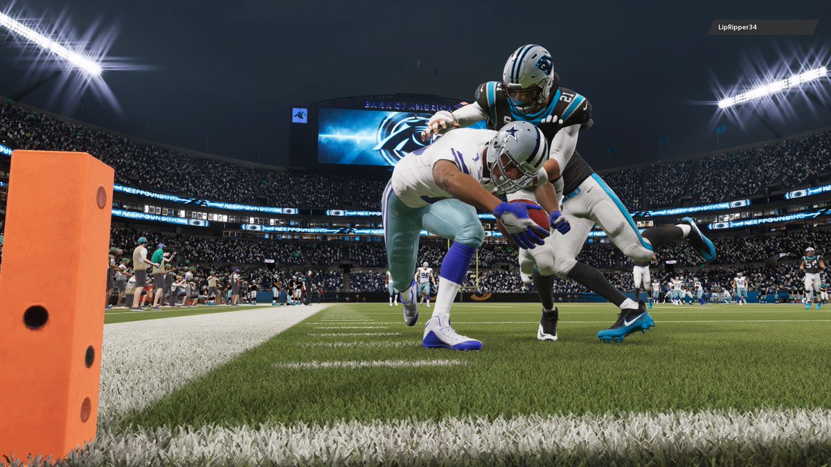 Panthers_MBL's tweet photo. Week 13 || Panthers 21 Cowboys 31

Our defense has had trouble stopping offenses lately and it continues vs Dallas. Prescott throws for 338 yds and 4 TDs with Zeke adding 95 yds rushing. Next we face a must win vs division rival Buccaneers. https://t.co/YmHhES2vip