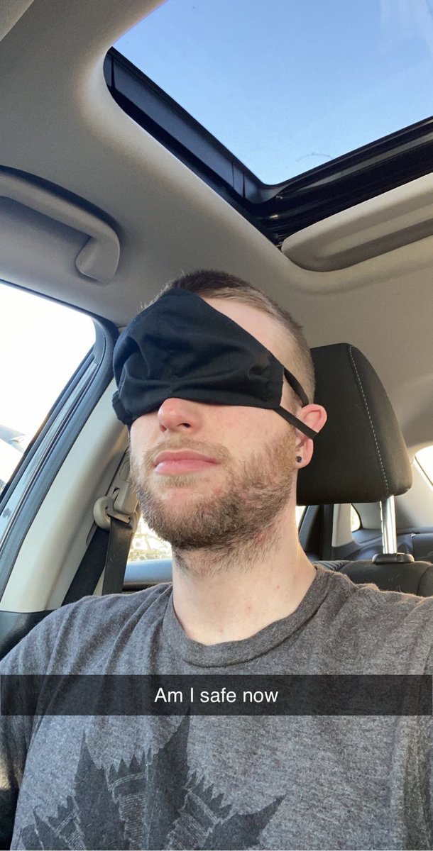 #Antimaskers be like “if I can’t see it it doesn’t exist” #COVID19