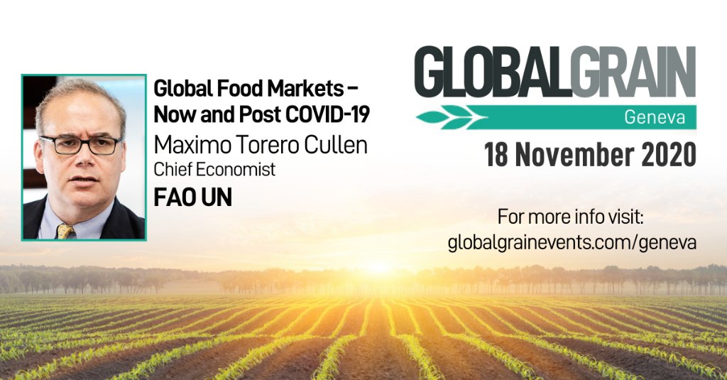 Who is ready for another day of #ggGeneva? Looking forward to hearing from Chief Economist at <a href="/FAO/">Food and Agriculture Organization</a>, Maximo Torero Cullen. 

You can still register at: spr.ly/6013H1c0f if you want to catch him