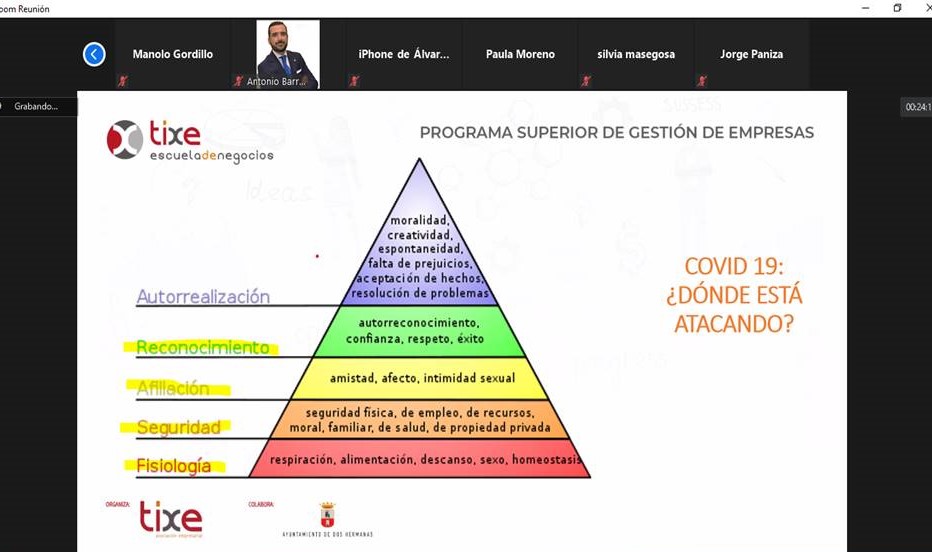 ¿ Cuáles son tus #fortalezas y #debilidades como líder? El #autoliderazgo en la nueva normalidad, hoy en el #webinar que <a href="/TixeAE/">Tixe, Asoc. Empres.</a> 

#JuntosSumamos