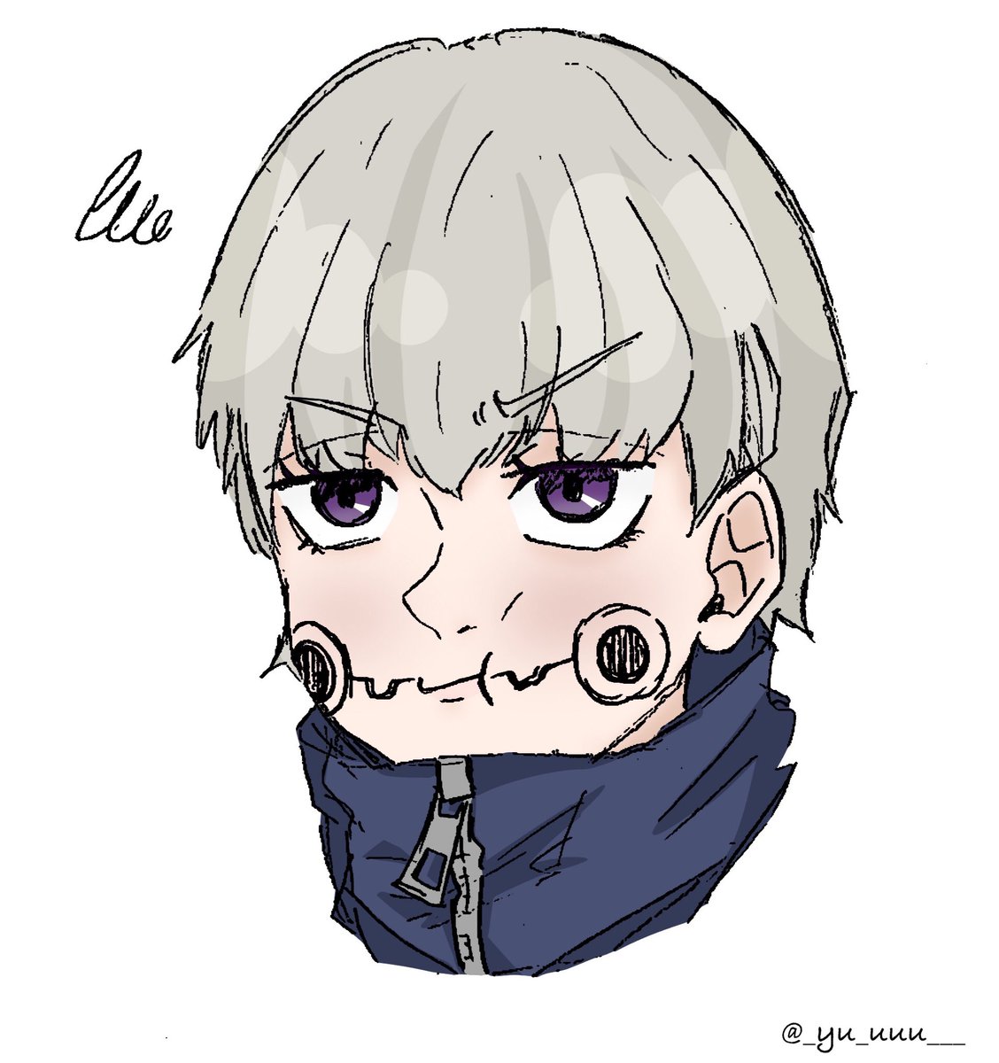 瀀 今日の狗巻 棘 最近イラストがおにぎり先輩ばかりになってしまいすみません 呪術廻戦ファンアート