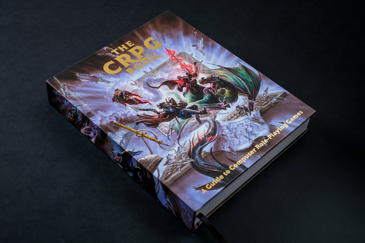 DeadS2077's tweet photo. The CRPG Book ♥️
#RPG2020 #ComputerRPG #GeekArt https://t.co/0kaofBRLQ7