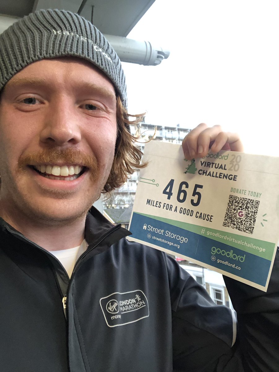robcamer0n's tweet photo. Early morning run logging miles for the #GoodlordVirtualChallenge in aid of @street_storage ! Check out the link in my bio for the donation page and more info on how you can help this great charity #momoneymostache https://t.co/UT7qJoTv4Y