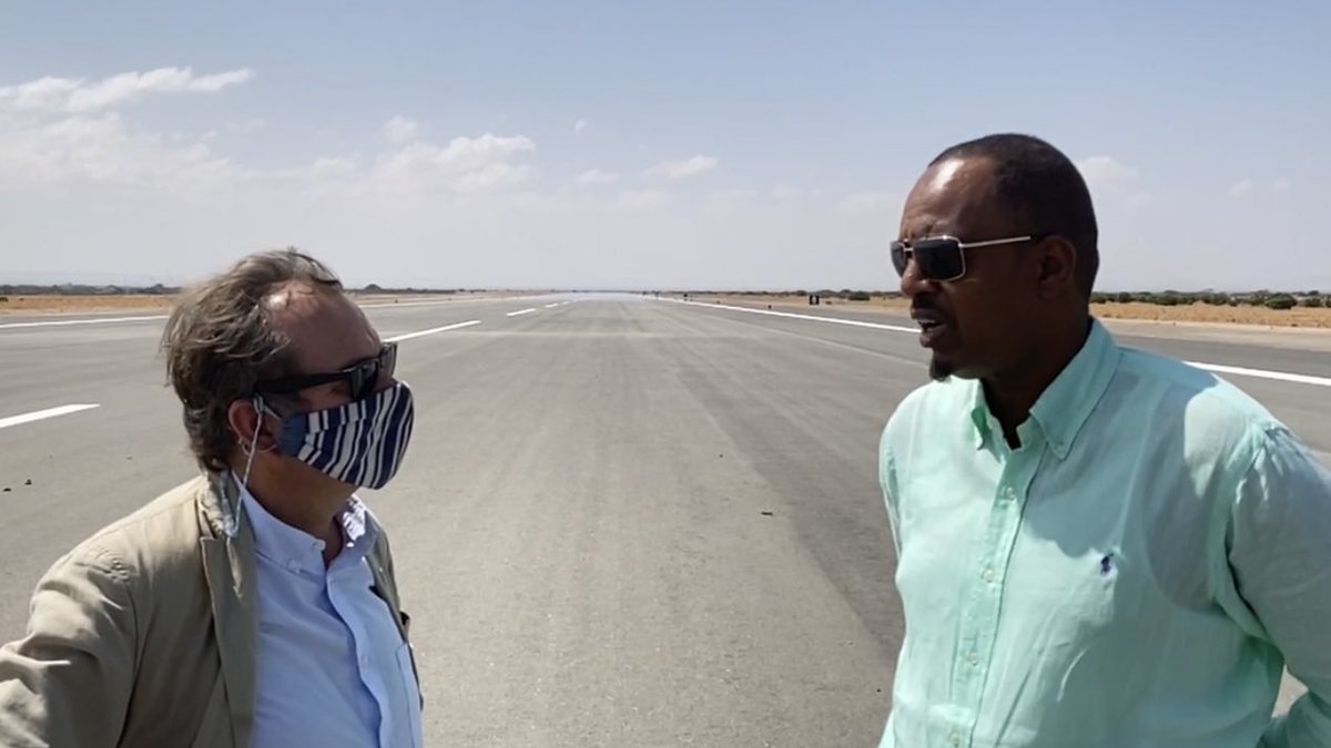 RAbdiAnalyst's tweet photo. Somaliland's Berbera Airport has longest runway in Africa (over 4kms). It has just been upgraded and modernised.

Not many people know this but in 80s it was NASA's emergency landing site for its space missions.

This is a state making astonishing progress. Well done Somaliland. https://t.co/goCpKHNNnF