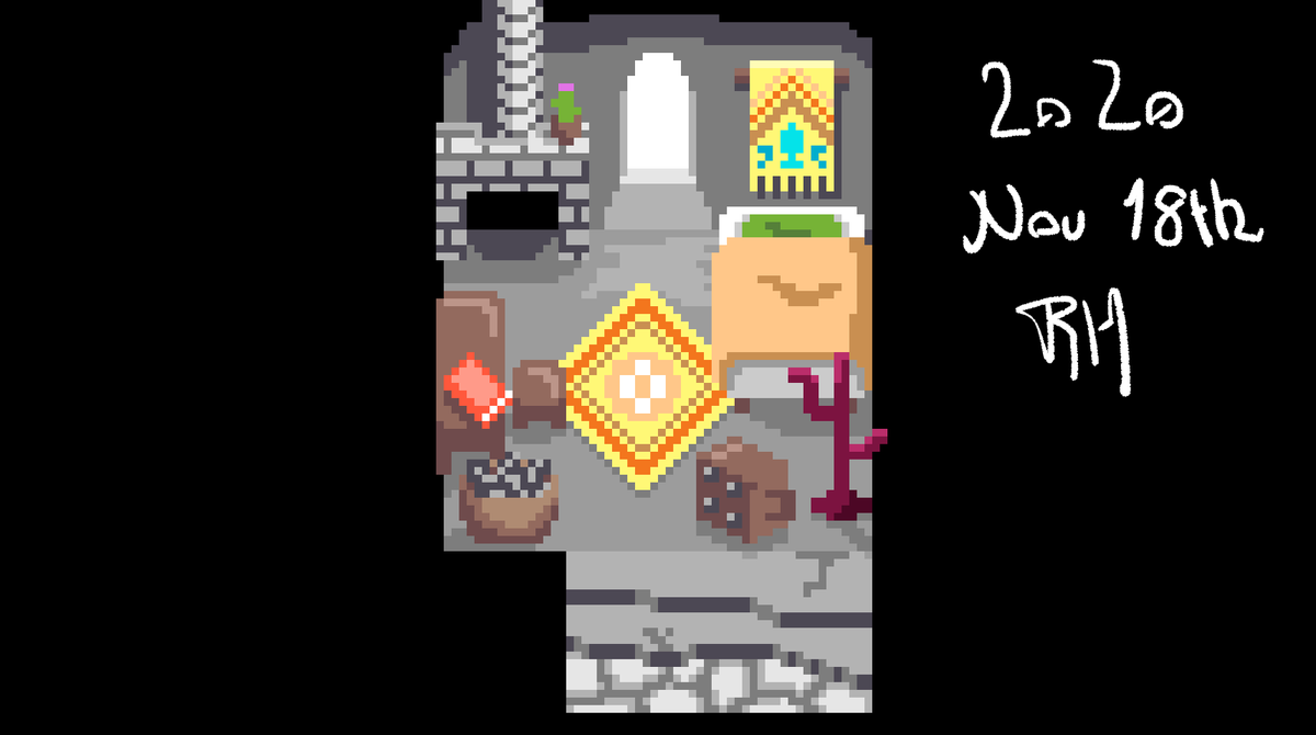 AkiraMuuuu's tweet photo. Room : Built of stone🗿
#pixelart #ドット絵 #indiedev #pixel_dailies https://t.co/IR5IoZrj4f