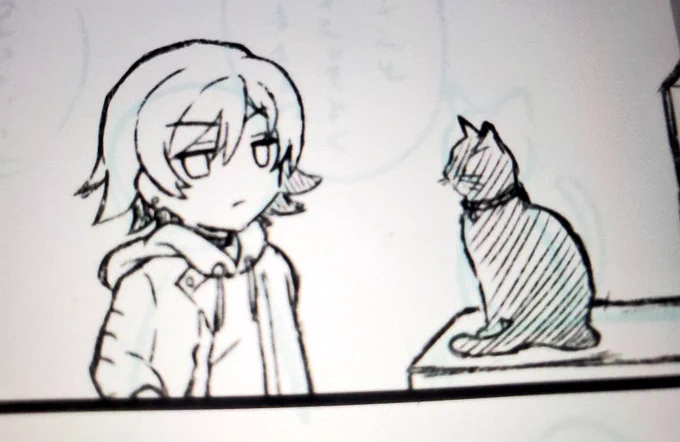 多分今描いてるやつ終わったらテス勉入るかな・・・イヤァ・・・ 