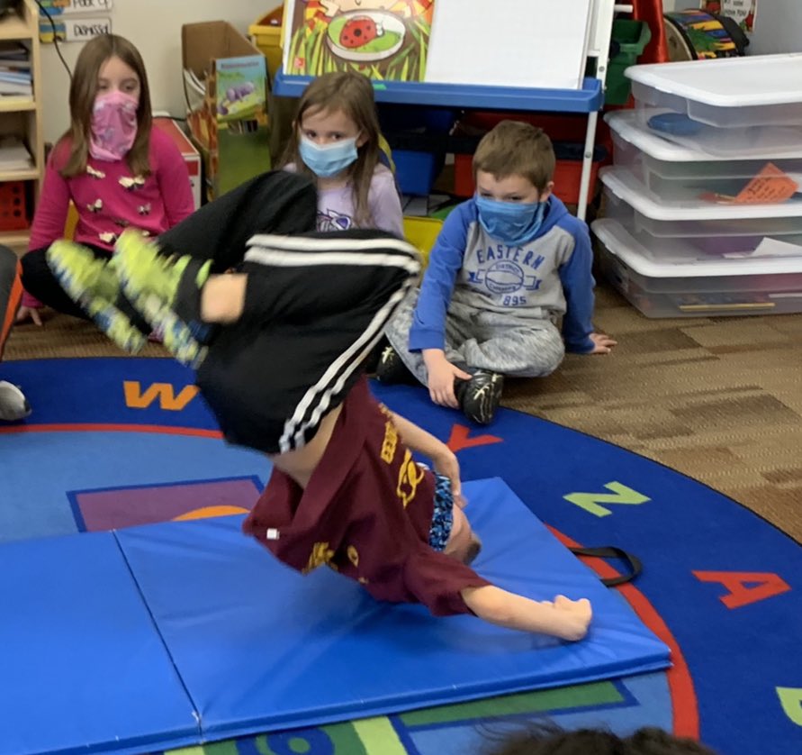 mckgarten's tweet photo. Verbs. Kinders don’t need another worksheet! @teacher2teacher @KidsDeserveIt @DitchThatTxtbk @kindergarten @isd544 https://t.co/Xtdb6jiPss