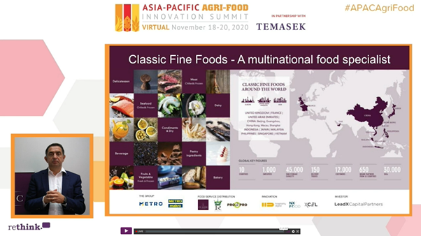 APACAgriFood's tweet photo. "The increase in meat consumption will be unable to satisfy growing demands. This is where alt proteins will play a key role. We are in exciting times, we are able to witness the birth of a global alt protein system, we're excited to play our role." @C__Barret @ClassicFineFood https://t.co/GATDIWWQFD