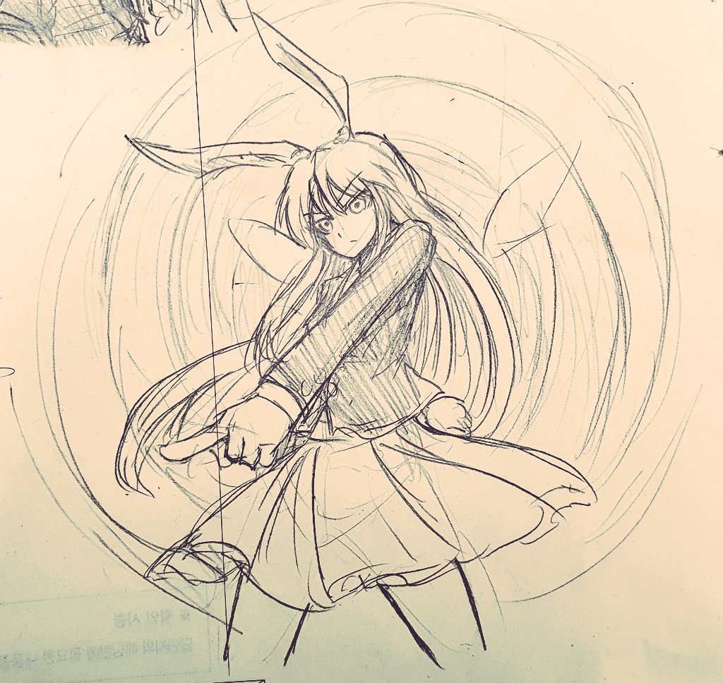 試験紙に落書き
#東方Project 