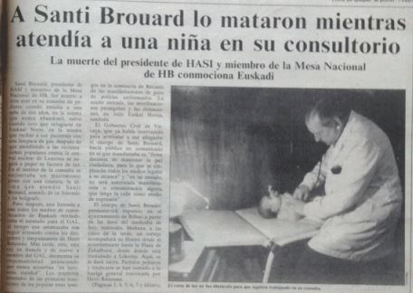 Landerlandia's tweet photo. Tal día como hoy de 1984 Christian Olaskoaga fue asesinado en Biriatu y su hermano Claude resultó herido. Detrás de este crimen, la sombra de los tricornios de Felipe Bayo, Enrique Dorado, el general Galindo y compañía. 
Dos días después en Bilbao mataron a Santi Brouard
#Memoria https://t.co/1VSLaPQbd8