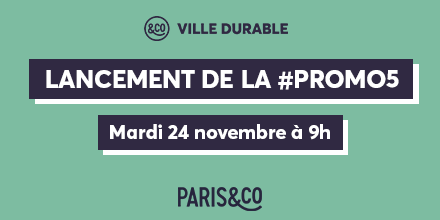 Paris_and_Co's tweet photo. #Evenement 🚀J-6 avant le #LancementPromo5 de l'incubateur @villedurable ! Vous souhaitez tout savoir sur les tendances de l'#InnovationUrbaine ? N'attendez plus pour vous inscrire ! RDV en live Youtube 👉https://t.co/RczAPokGEf #villedurable https://t.co/vOwqNjK0b0