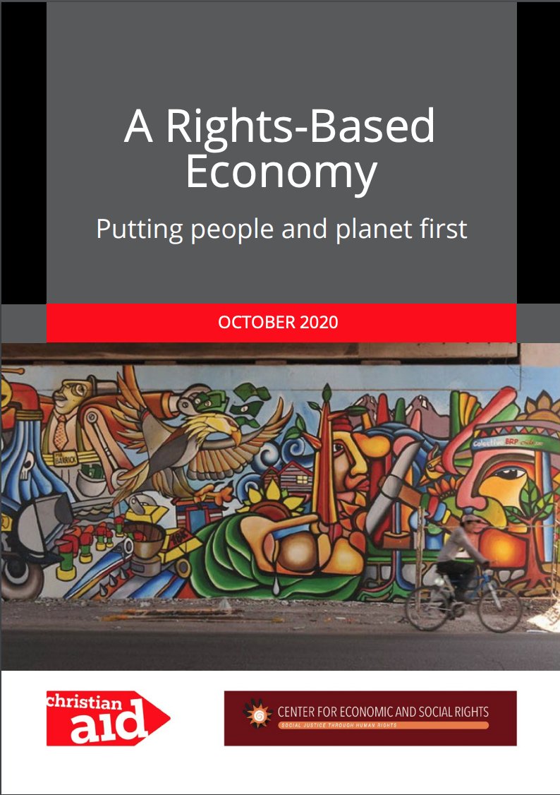 ICYMI:  @social_rights and  @CA_global recently published a report that asks: what would it look like if we had an economy based on  #humanrights? Quick summary  #thread: 1/8 https://cesr.org/envisioning-rights-based-economy-new-report-cesr-and-christian-aid