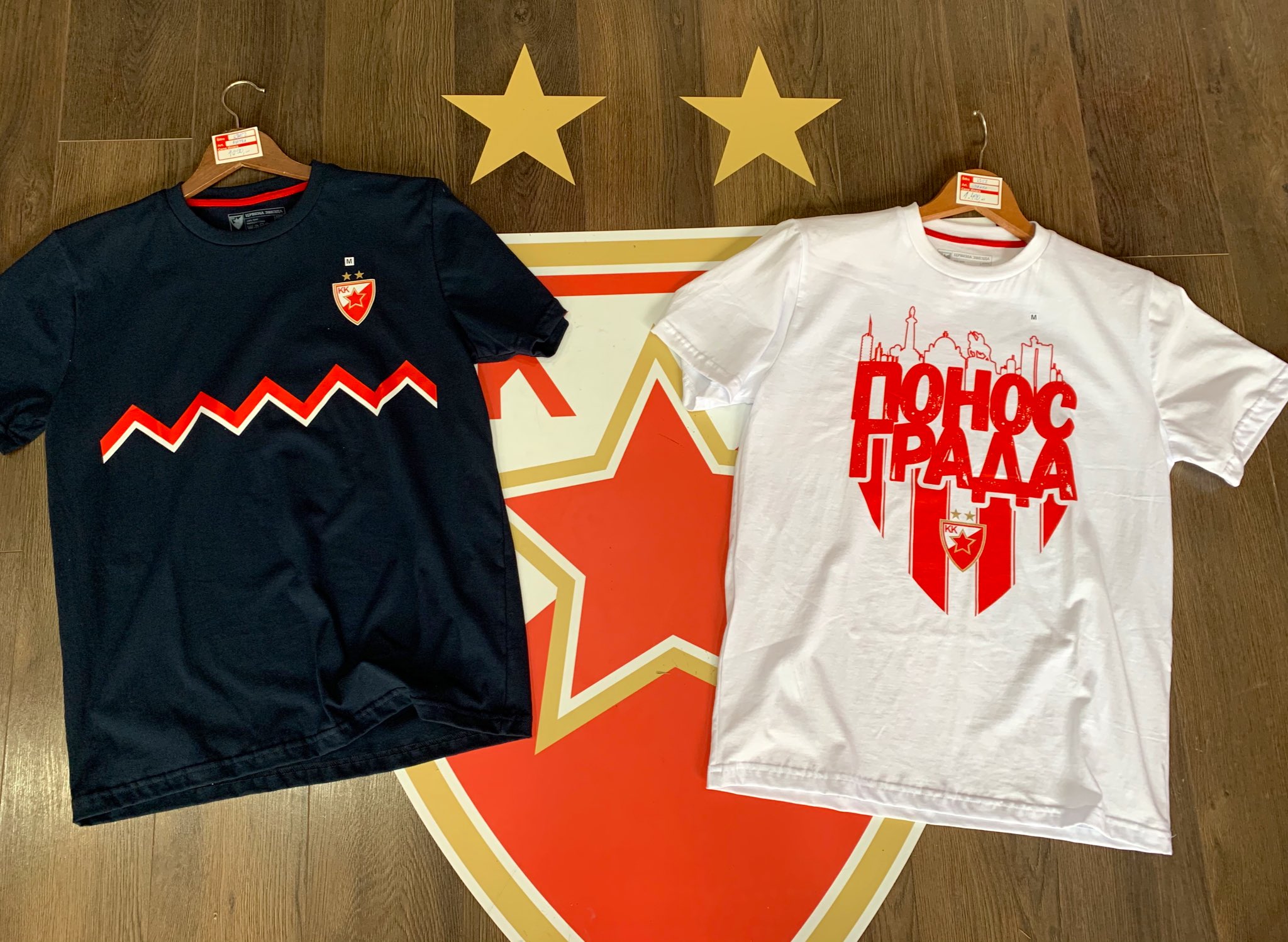 KK Crvena zvezda on Twitter: "Novo u ponudi u #FanStore 🔴⚪️ Majica ...