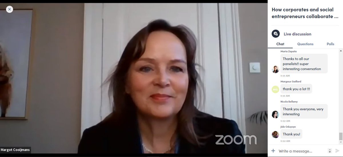 Thank you Ashoka Fellow, Moka Lantum, Margot Cooijmans from @PhilipsFDN, Kate Heiny from <a href="/Zalando/">Zalando</a> and Pei Yun from <a href="/kearney/">Kearney</a> for sharing your learnings at #AshokaChangemakerSummit on how to collaborate across sectors to tackle major social challenges such as the current pandemic!