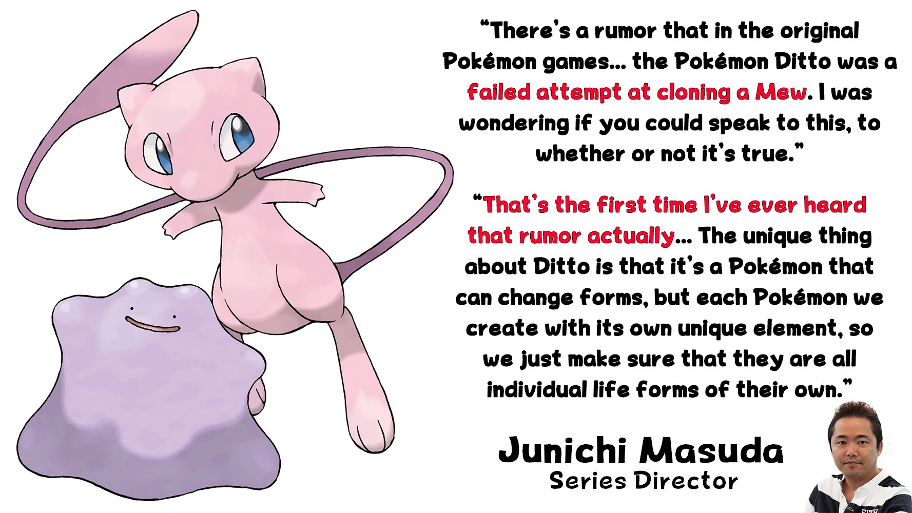 Is Mew a Ditto?