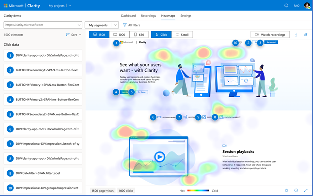 Seb_Dolinski's tweet photo. #Microsoft Clarity Analytics
steady pace of releasing useful tools for the publishing and SEO community It is designed to be both powerful and easy to use

Is it working for you

https://t.co/rcl8KWAfxV
#microsoftclarityanalytics #DigitalMarketing #LeadGeneration #SEO  #Marketing https://t.co/TXcicvafON