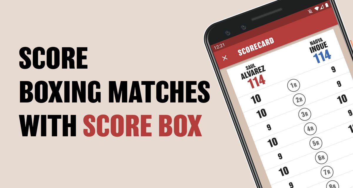 SCORE BOX on Twitter: 