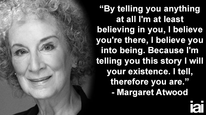 Happy birthday Margaret Atwood! 