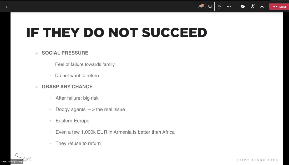 "It's all about the money" - <a href="/StijnFrancis/">Stijn Francis</a> at the "Sideline event: Stop Trafficking of Young African Football Players".

But what if the players do not succeed❓

⬇️⬇️⬇️